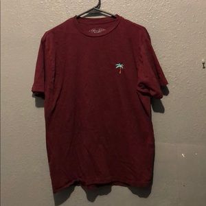 Burgundy shirt